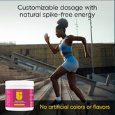 Universal Nutrition Boost & Focus pre-workout supplement in a container with label, 30 servings for enhanced energy and focus