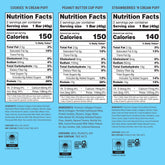 Stack of 12 BUILT mixed snack boxes in various flavors, featuring an assortment of healthy, portable snack options.