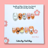 Pumpkin Fluff Cute Autumn Press-On Nails