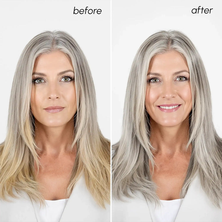 Maree purple hair mask for blonde hair, tone enhancing deep conditioning treatment in a jar with purple formula.