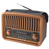 PowerSafe Emergency Radio AA2024-0435, portable electronic device with digital display and radio controls, in black.