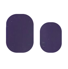 Galactic Sky Cutie Pop Nail Shop nail strips with cosmic star and moon design on a white background.