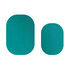 Cutie Pop Nail Shop Neptune nail strips featuring vibrant blue and silver design, perfect for stylish manicures.