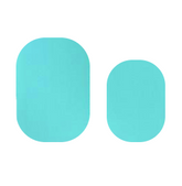 Blue Miku nail strips by Cutie Pop Nail Shop, featuring detailed anime character design on adhesive nail strips.