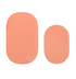 Cutie Pop Nail Shop Just Peachy nail strips with peach and pastel design, ready to apply for stylish manicure.