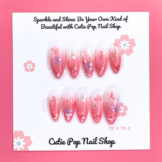 Sakura Blush Press-Ons
