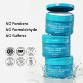 Maree glycolic and salicylic acid peel pads for smooth, clear skin, displayed in a container with 10 pads on a white background.
