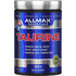 Allmax Taurine 400g container, BCAA amino acids supplement for sports and fitness, displayed in a clear label-focused image.