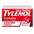 Box of Farmacias Savia Tylenol Extra Strength 500mg coated tablets, 24 count, OTC pain relief medication.