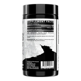 Tribulus Tribulus-SFP.webp: Close-up of Nutrex Tribulus 1400 testosterone booster capsules in a bottle, supplement for muscle and energy support.