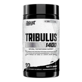Tribulus Tribulus_b06b235d-814e-4565-9d0c-438f9a7cb2b8.webp, bottle of Nutrex Tribulus 1400 testosterone booster capsules with label.