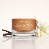 Maree Vanilla Plumping Lip Balm and Moisturizer with smooth, glossy vanilla-flavored lips and healthy skin.