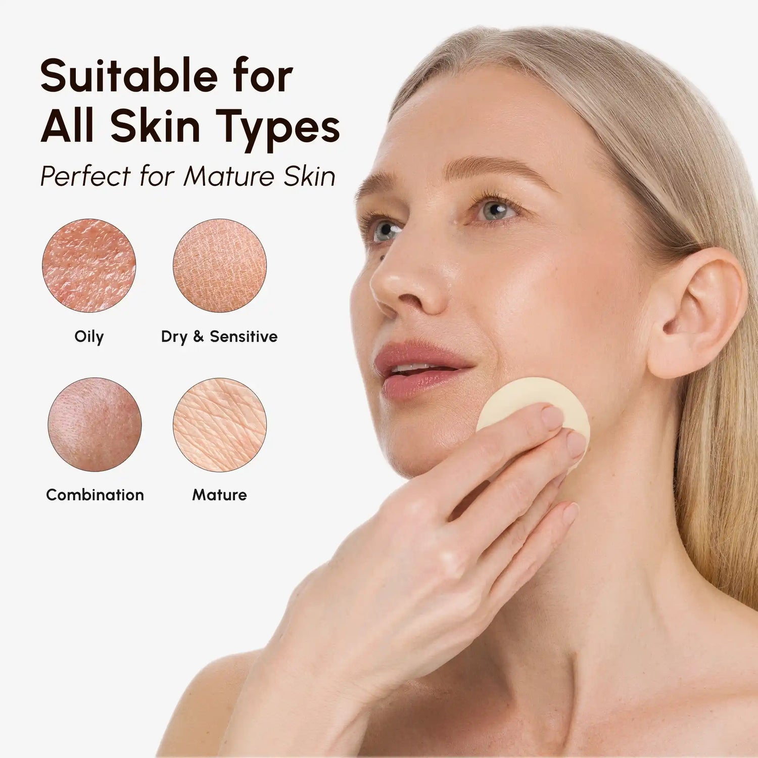 Maree Dark Spot Fading Vitamin C Pads with brightening and exfoliating ingredients for even skin tone and clearer complexion.