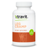 Xtravit Leg Cramp Capsules bottle with 60 capsules, dietary supplement for leg cramps from Farmacias Savia.