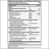 AllMax RapidCuts Extreme weight loss powder container with nutritional label, 30 servings, by PoorBoySupplements.com