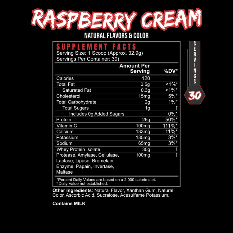 Cookies and cream POST HUSTLE supplement by BLACKLABEL Supplements in a container with a label showing product details.