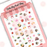 Nihon nail polish bottle from Cutie Pop Nail Shop with vibrant pink and purple packaging on a white background.