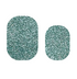 Amazonite gem nail strips by Cutie Pop Nail Shop featuring natural blue-green gemstone-inspired designs for stylish manicures.