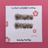 Soft Goth press-on nails from Cutie Pop Nail Shop in squoval shape, extra short length, featuring a dark, edgy style.