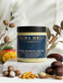 Duma Mbili Shea Mango Cocoa Triple-Butter Hair Balm in a jar, natural shea-mango hair butter for nourishing hair care.