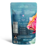 Large bag of ENERGYbits BEAUTYbits Spirulina supplement, showing the subscription packaging for natural superfood nutrition.