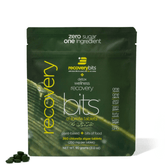 RECOVERYbits small bag from ENERGYbits subscription, containing nutrient-packed algae tablets for energy recovery and health support.