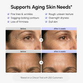 Maree Retinol Lifting & Firming Face Cream jar showing smooth, creamy texture for youthful skin enhancement.