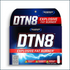 Gaspari DTN8 weight loss supplement capsules in a bottle, with label showing product branding and 60 capsules inside.