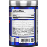 Allmax Glutamine supplement for joint support, 80 servings, shown in a bottle with supplement powder and label.