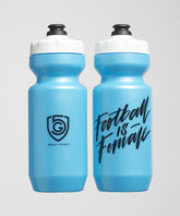 Light blue Goal Five G5 Purist 22oz water bottle for training, with a sleek design and spill-proof lid.