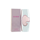 Guess Ladies EDP perfume spray 2.5 oz in a sleek bottle, designed for women, with floral and fruity fragrance notes.