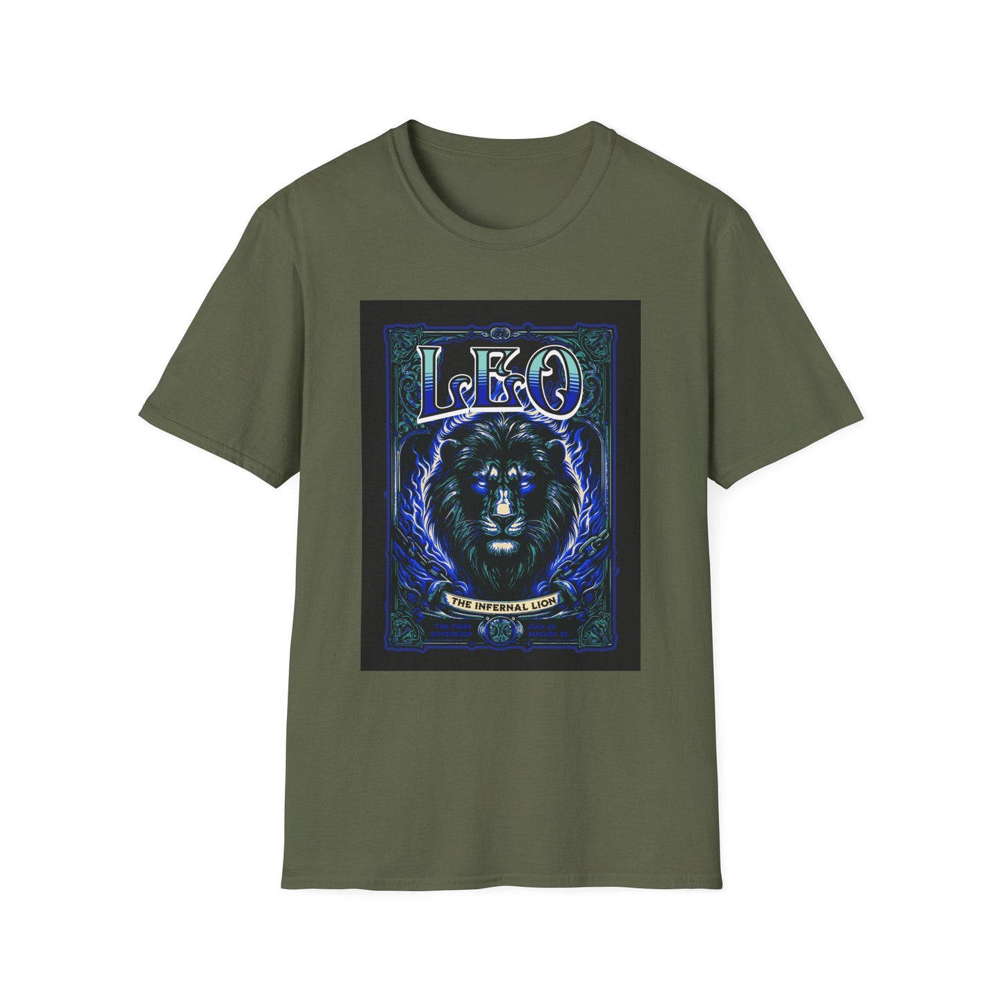Leo Zodiac Lion T-Shirt | Astrology Sign Tee