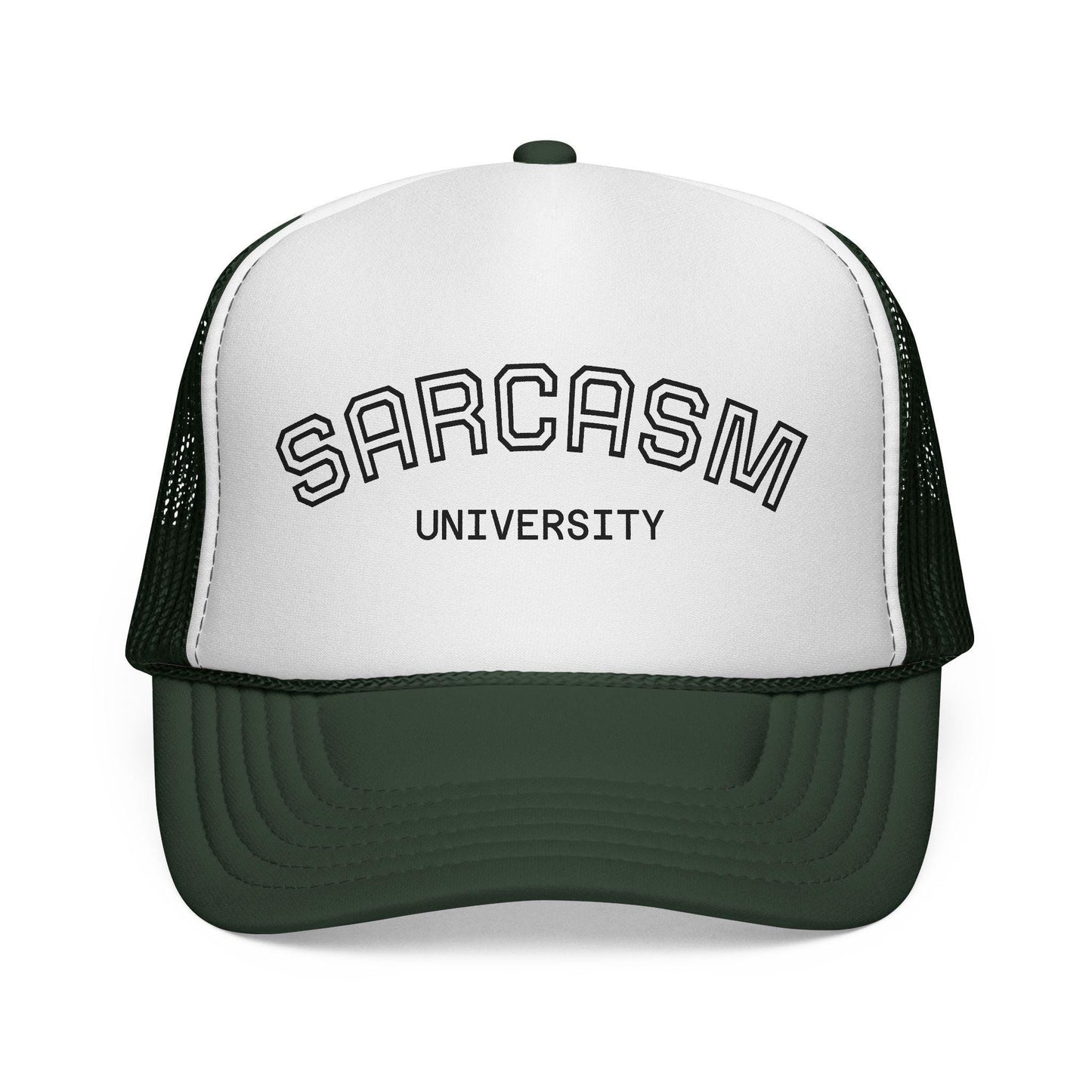 Sarcasm University Trucker Cap | Mesh Baseball Hat