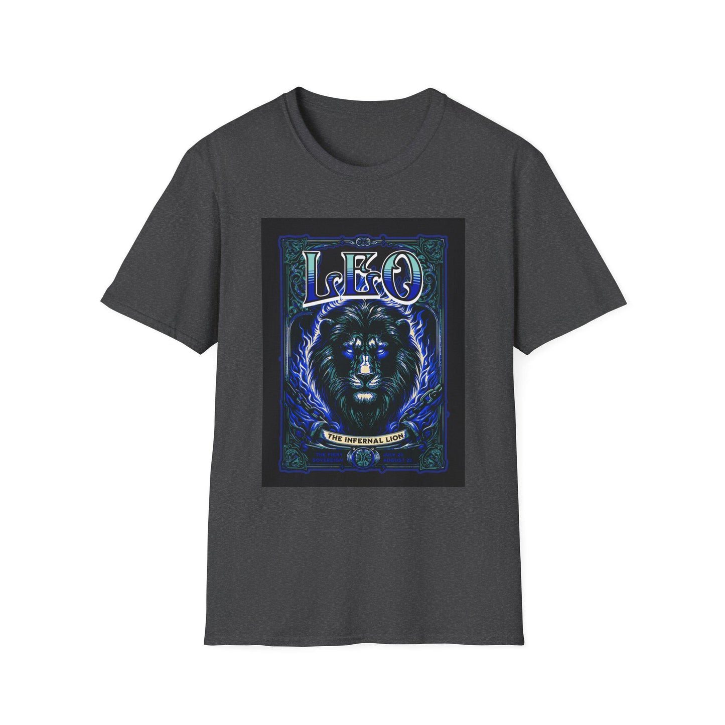 Leo Zodiac Lion T-Shirt | Astrology Sign Tee