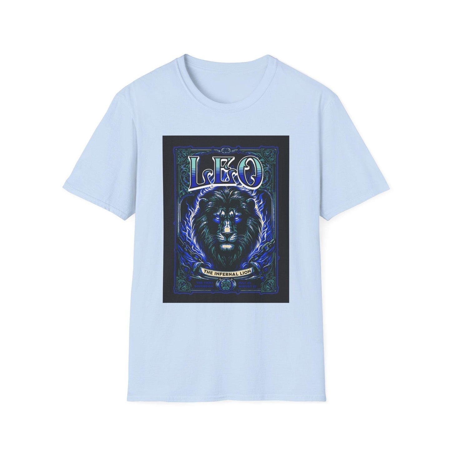 Leo Zodiac Lion T-Shirt | Astrology Sign Tee