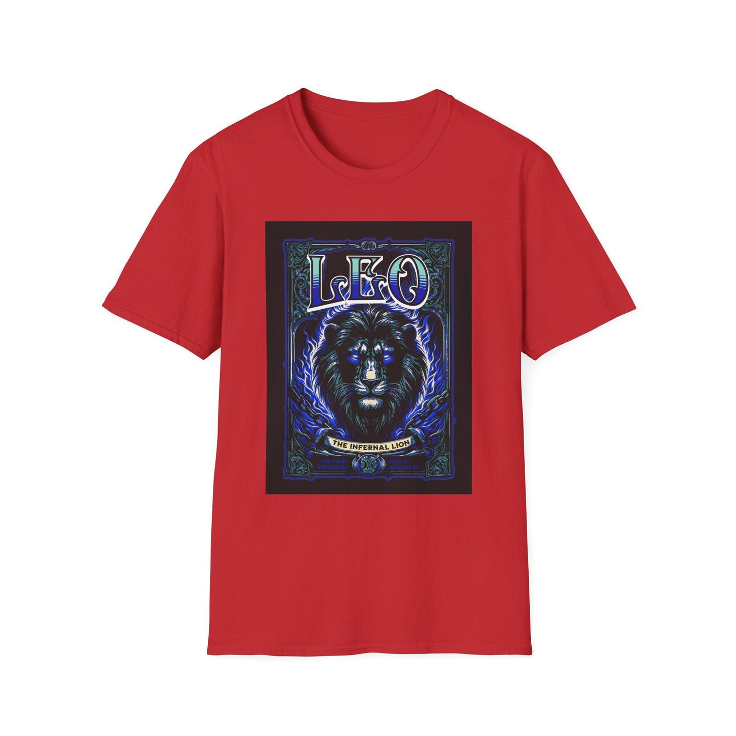Leo Zodiac Lion T-Shirt | Astrology Sign Tee