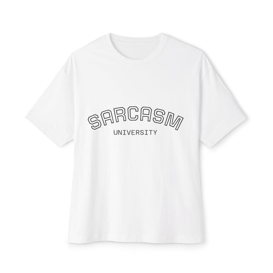 Sarcasm University Tee Funny College Style Shirt