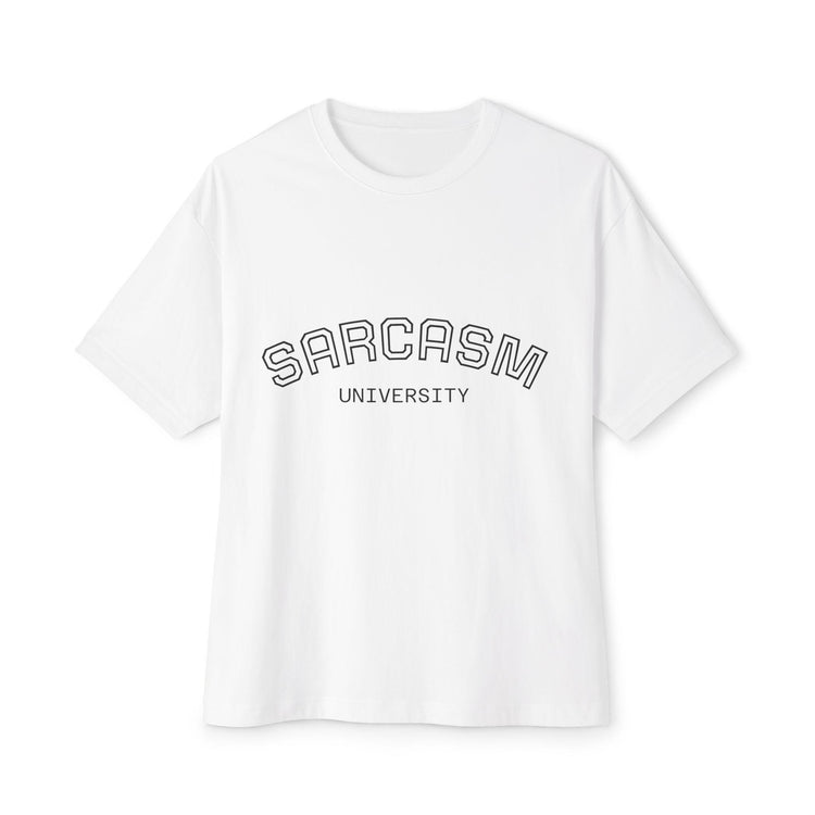 Sarcasm University Tee Funny College Style Shirt