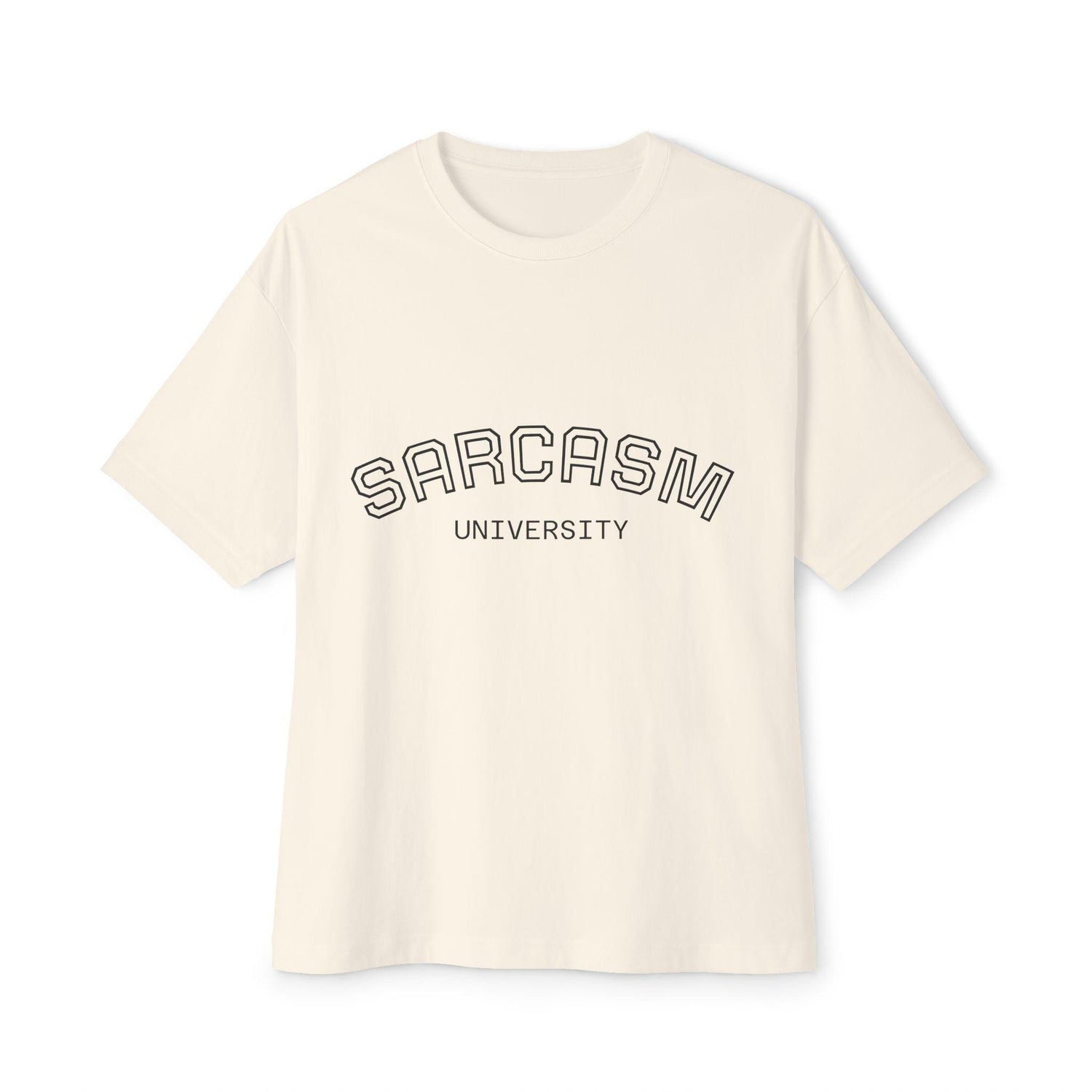 Sarcasm University Tee Funny College Style Shirt