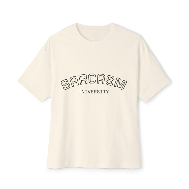 Sarcasm University Tee Funny College Style Shirt