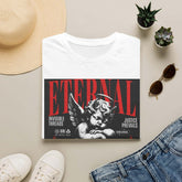 Vintage red and black "Eternal Angel Cherub" T-shirt by Blue Star featuring angel and cherub graphic design.