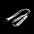 Insane Labz OG Logo lanyard in white with black and red logo, featuring durable material and adjustable design.