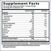 Insane Labz ProLean dual protein powder container with nutritional label, 50 servings, designed for muscle support and fitness.