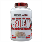 Insane Labz ProLean Dual Protein vanilla ice cream flavor in a container, 50 servings, high-quality protein supplement by PoorBoySupplements.com