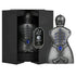 Lattafa Khalid Unisex Niche EDP spray in 2.7 oz bottle, featuring elegant fragrance design by Farmacias Savia.