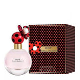 Marc Jacobs Ladies Dot Eau de Parfum spray 3.3 oz bottle with floral and fruity design, elegant perfume packaging