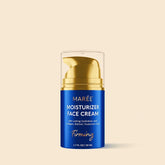 Maree Firming & Lifting Collagen Moisturizer in a sleek jar with a smooth, creamy texture for youthful skin.