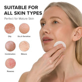 Maree Glycolic Acid Pads 80 pcs, skincare product for exfoliating and brightening skin, shown in a clear container.
