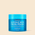 Maree Glycolic Acid Pads, 80 pcs, in a white jar with pads visible, designed for exfoliating and skincare routine.