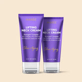 Purple Pro-Retinol Neck Lifting Cream Massager from Maree, with ergonomic design for targeted skin tightening and rejuvenation.